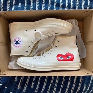 Converse Comme Des Garçons Play sneakers size 6